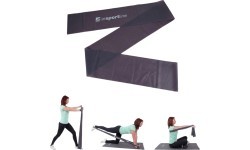 Pasipriešinimo juosta inSPORTline Clingy 170 cm / 5,5 kg – violetinė