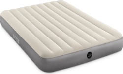 Velour inflatable mattress 203x152 cm Intex 64103