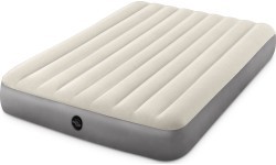 Aksominis pripučiamas čiužinys 203x152 cm Intex 64103