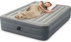 Didelis pripučiamas čiužinys 203x152 cm su įmontuota pompa INTEX 64126