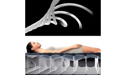 Didelis pripučiamas čiužinys 203x152 cm su įmontuota pompa INTEX 64126