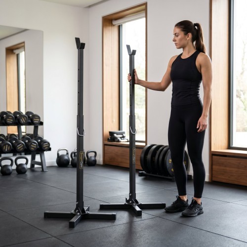 Аксессуары для фитнеса SmartGym SG-10 Регулируемые стойки для штанги (2шт)