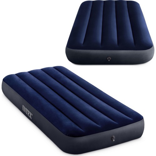 Velor Sleeping Bed Air Mattress Intex, 191x76cm