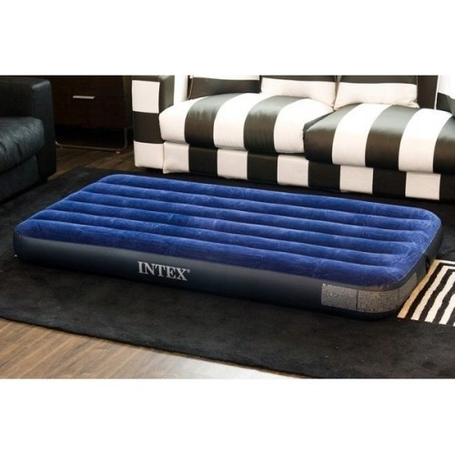 Velor Sleeping Bed Air Mattress Intex, 191x76cm