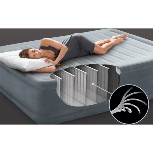 Double Bed Mattress With Automatic Pump Intex, 191x137cm
