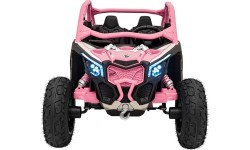 Детский электроквадроцикл Maverick Turbo RR STRONG, розовый
