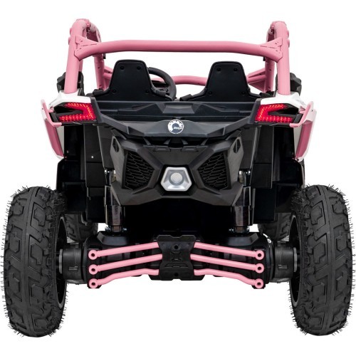 Детский электроквадроцикл Maverick Turbo RR STRONG, розовый