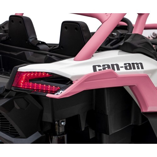 Elektrinis vaikiškas motociklas Maverick Turbo RR STRONG, rožinis