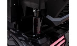 Elektrinis vaikiškas motociklas Maverick Turbo RR STRONG, rožinis