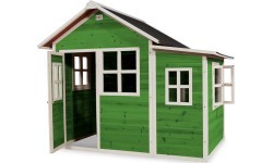 Деревянный игровой домик EXIT Loft 150, зелёный