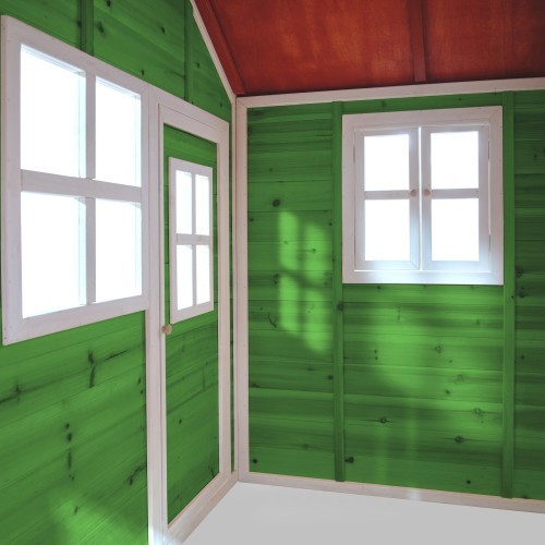 Wooden Playhouse EXIT Loft 150, Green