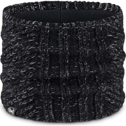 Knitted & Fleece Neck Warmer Caryn White - 000