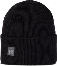 Crossknit Beanie Solid Black - 999