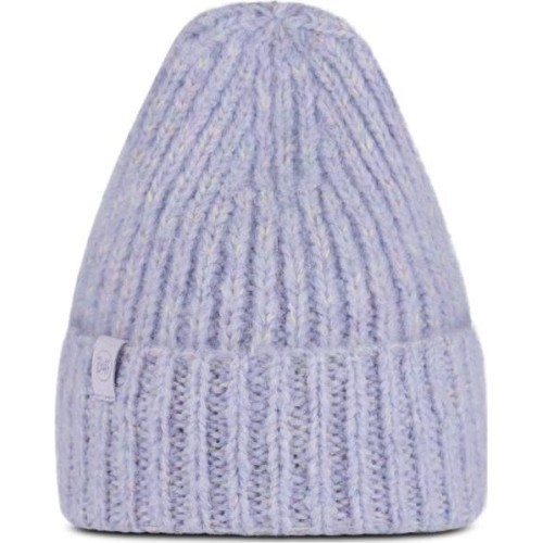 Megzta flisu pamušta kepurė Eyla Lilac Ice - 630
