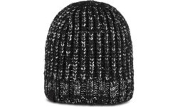 Knitted & Fleece Band Beanie Dalia Black - 999
