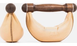 Набор гантелей SwingBells из ореха, натуральный - 4 kg