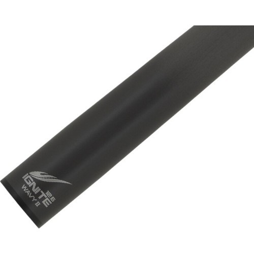 Наконечная часть бильярдного кия, Ignite Carbon, 12,6мм, соединение Wavy2, 30 дюймов
