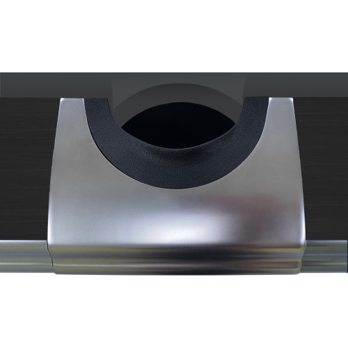 Billiard Table, Pool, Dynamic Axion, 9 ft., matt black, Simonis 760 blue green