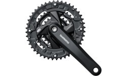 Priekinis žvaigždžių blokas Shimano FC-M371 // 3x9 pav., 44-32-22T, 170 mm