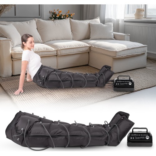Air Compression Massage System inSPORTline Compisimo w/ Unisex Compression Pants – 6 overlapping air chambers