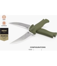 Benchmade 15505 Meatcrafter peilis, 4 coliai, Santoprene