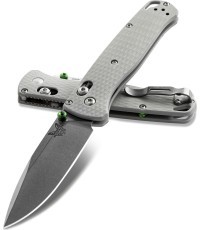 Benchmade 535-2002 BUGOUT peilis, pilka G10 rankena, CPM 20CV, ribota laida