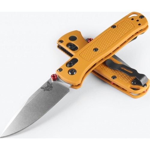 Benchmade 533-08 MINI BUGOUT, жёлтый Grivory