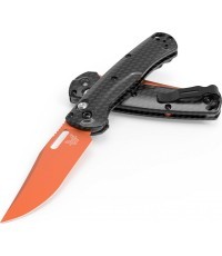 Benchmade 15533OR-01 Mini Tagged Out peilis, anglies pluoštas