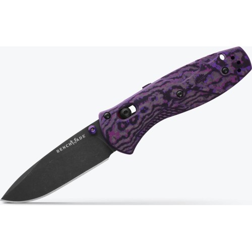 Benchmade 585BK-251 Mini Barrage sulankstomas peilis, Gold Class 2025