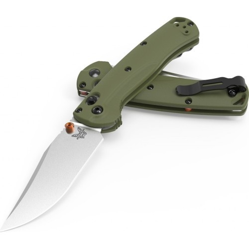 Peilis Benchmade 15534 Mini Taggedout, OD Green G10