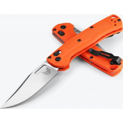 Benchmade 15533 MINI TAGGEDOUT peilis, oranžinis Grivory