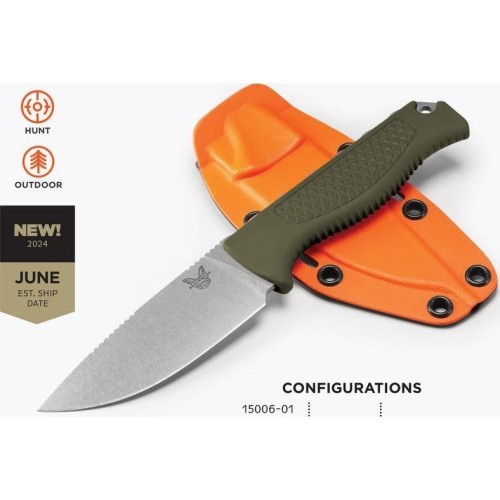 Benchmade 15006-01 Steep Country Hunter, CPM-S30V