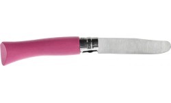 Vaikiškas peilis My first Opinel Nr.7 rožine rankena
