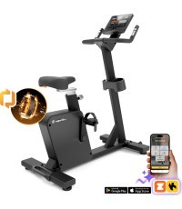 Dviratis treniruoklis inSPORTline e-Velocer UB su integruotu generatoriumi