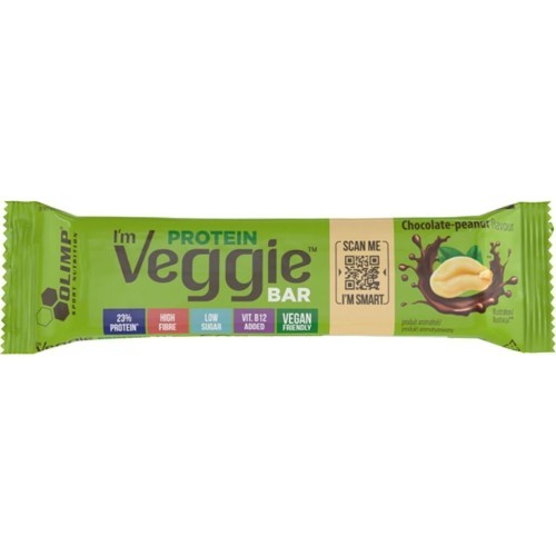 Olimp Veggie Protein Bar (vegan protein bar) 50 g. Best before 2026-09-17