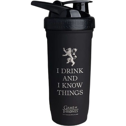 SmartShake Game Of Thrones I Drink And I Know Things Reforce нержавеющая сталь 900 мл