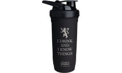 SmartShake Game Of Thrones I Drink And I Know Things Reforce Stainless Steel 900 ml.