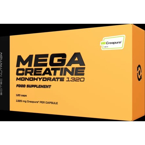 Scitec Mega Creatine Monohydrate 1320 120 caps