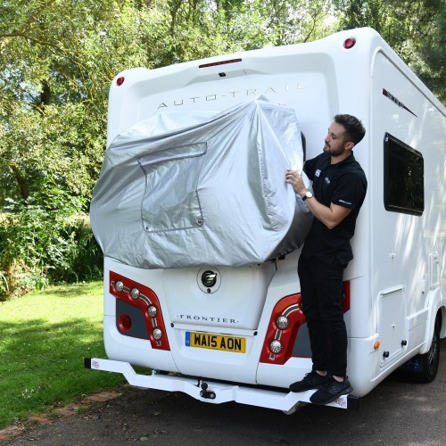 Uždangalas 3–4 dviračiams Oxford Aquatex Touring Premium