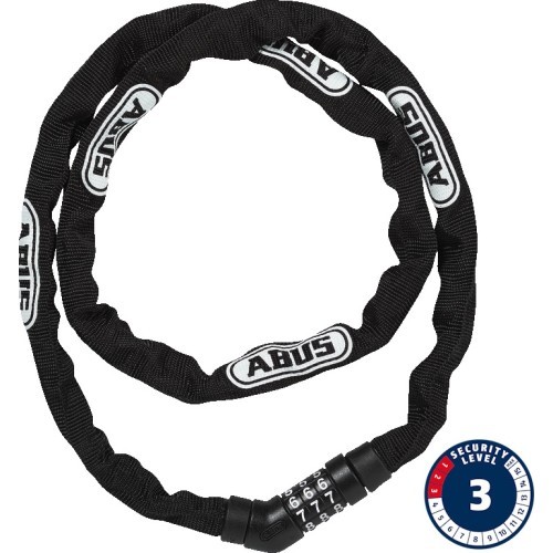Abus Chain Steel-O-Chain 4804C/110 Lock Black