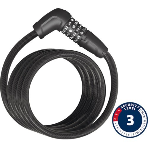 Замок Abus Numero 5510C/180 BK