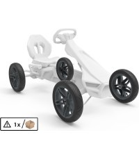 Pilkas ratas 12.5x2.50-9 slick