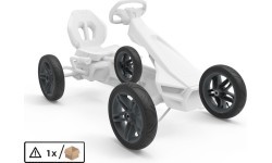 Pilkas ratas 12.5x2.50-9 slick