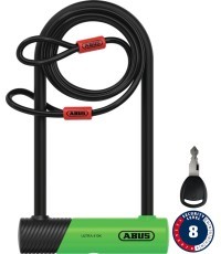 Замок Abus Ultra 410K/170HB230 green SH + Cobra 10/120