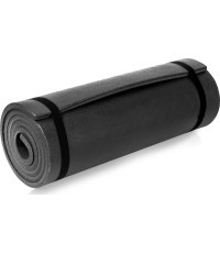 A two-layer sleeping pad 180x50x1 cm with increased mechanical resistance black Spokey CAMPINOS