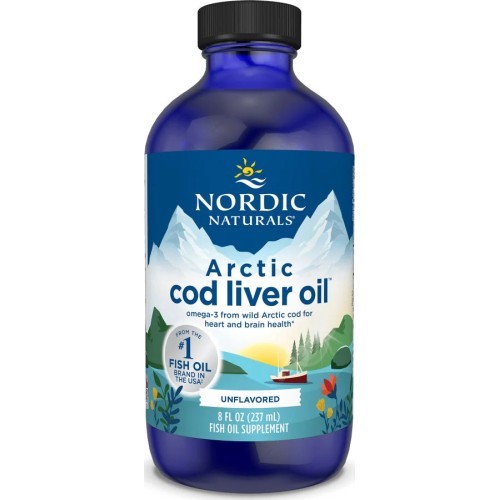 Nordic Naturals Arctic Cod Liver Oil (масло печени трески) 237 мл