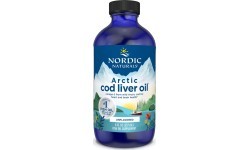 Nordic Naturals Arctic Cod Liver Oil (menkių kepenų aliejus) 237 ml.