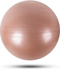 Гимнастический мяч inSPORTline Stretch Ball 65 см - Mocha mousse
