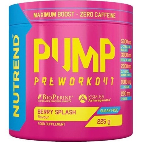 Nutrend Pump Pre-Workout 225 g