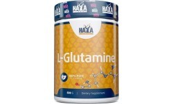 Haya Labs 100% чистый L-глютамин, 500 г